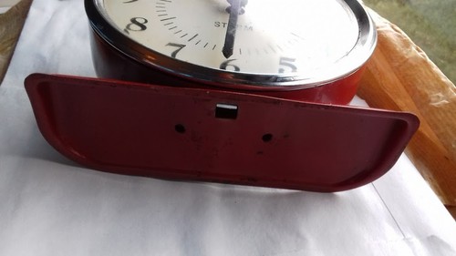 Victorian mechanical clock,diameter 11cm,Work properly - Picture 5 of 8