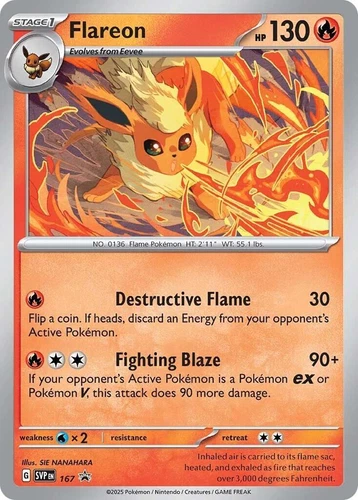 Flareon 167 Sv: Scarlet & Violet Promo Cards
