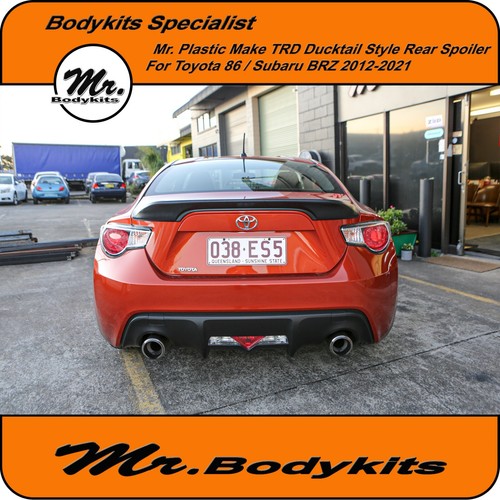 Mr. Solid Quality Made TRD Ducktail Spoiler Wing For Toyota 86/ Subaru BRZ 12-21 - Picture 7 of 11