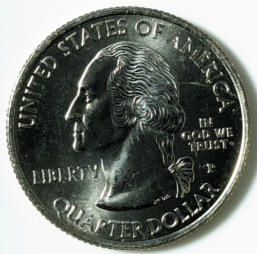 2009-P DOUBLED DIE REVERSE District of Columbia Washington Quarter - Picture 4 of 12