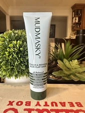 MUDMASKY Vitamin A Booster Blue Clay Mask 60 ml/ 2 fl oz Full Size NEW & Sealed