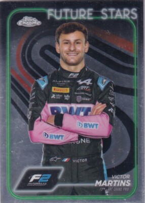 Topps 2024 Chrome Formula 1 No. 30 Victor Martins
