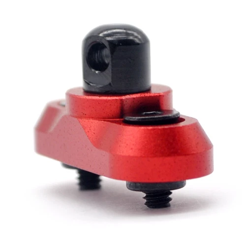 Red Sling Swivel Stud Mount Rail Attachment Adapter for KeyMod System Handguard - Picture 7 of 9