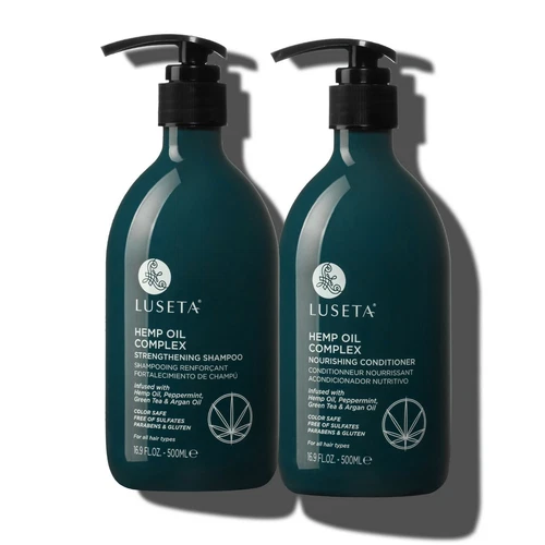 Hemp Oil Complex Shampoo & Conditioner 16oz Duo Moisturize the Scalp and Hair