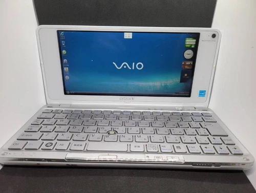 SONY VAIO type P VGN-P70H White RAM 2GB Intel Atom Z520 1.33 GHz  Working Japan
