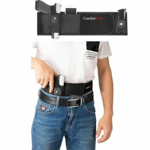 Invisible Elastic Belly Band Waist Pistol Gun Holster Belt Girdle men Women XL - Picture 8 of 12