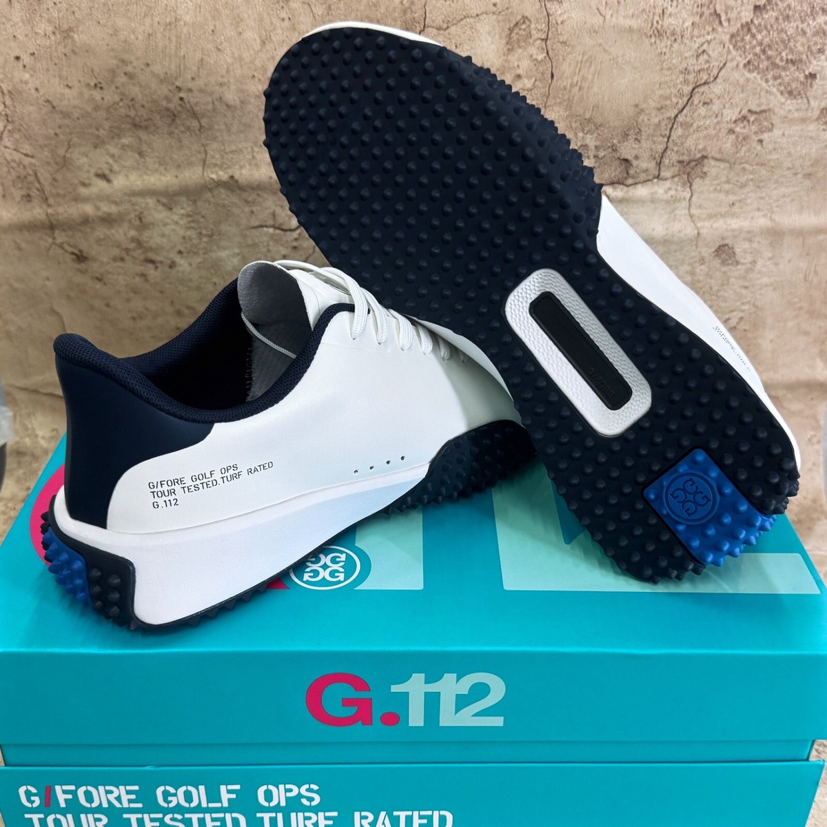 G/Fore Fore G4 G.112 Mens Golf Shoe Sneaker US 10 11 12 SNOW