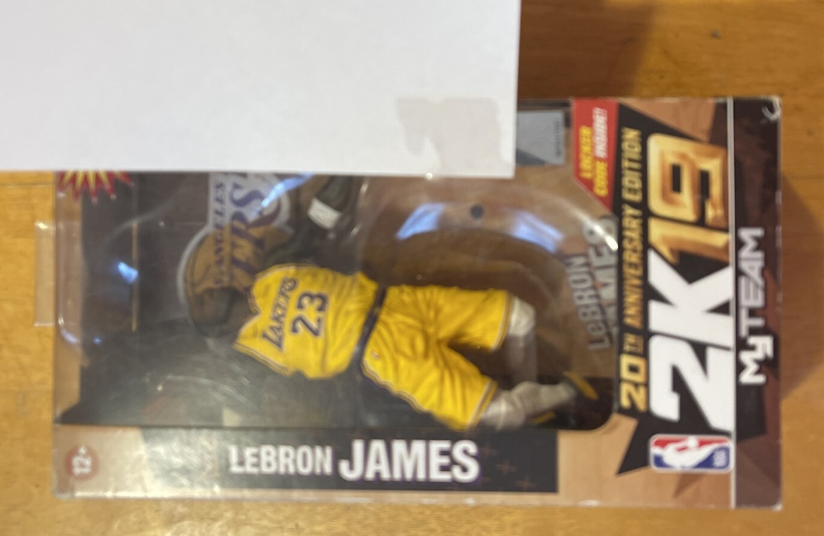 Lebron James Lakers Mcfarlane Figure 2k19 Anniversary Edition | eBay