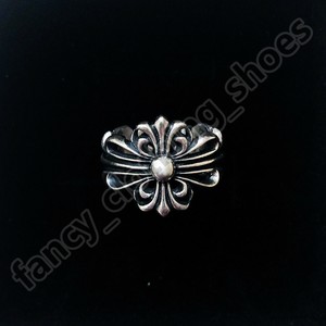 Chrome Hearts Silver Adjustable Ring Thick Version Ebay