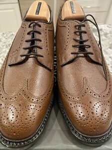 Florsheim Kenmoor Imperial Wingtip Cognac Leather Shoes 17109-03 Size 10 E | eBay