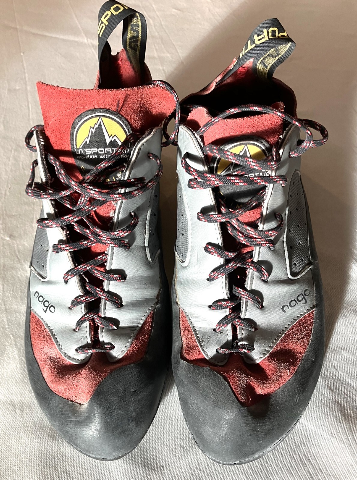 La Sportiva Nago Climbing Shoes Good Condition Size 44 USM 10.5 USW 11.5 eBay