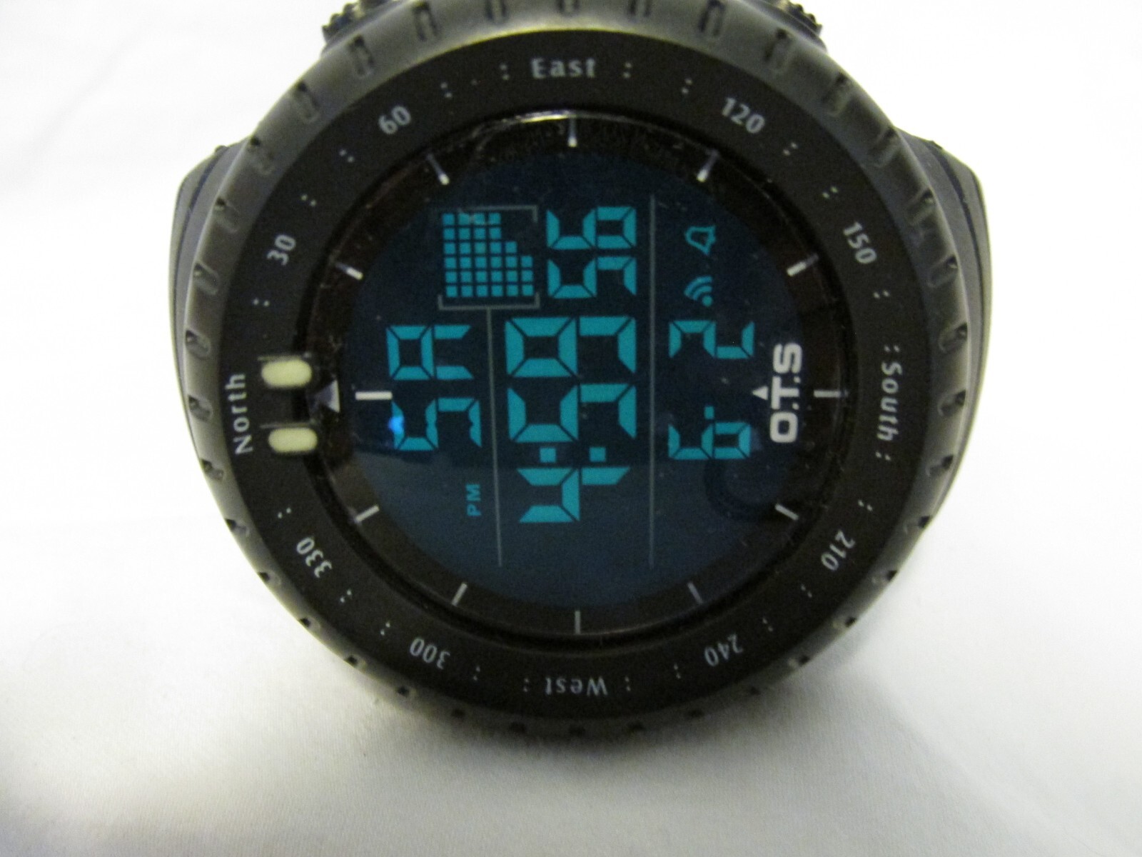 OTS Digital Sports Men’s Watch Black Large Face t7005g euc eBay