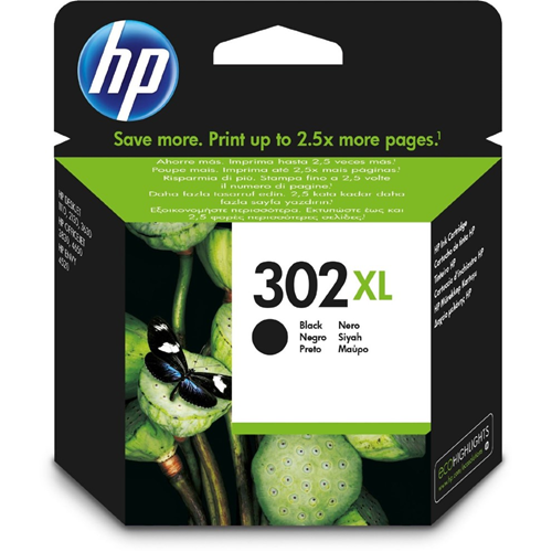 Cartuccia d'inchiostro nero ~480 pagine HP 302 XL per OfficeJet 4658 All-in-One