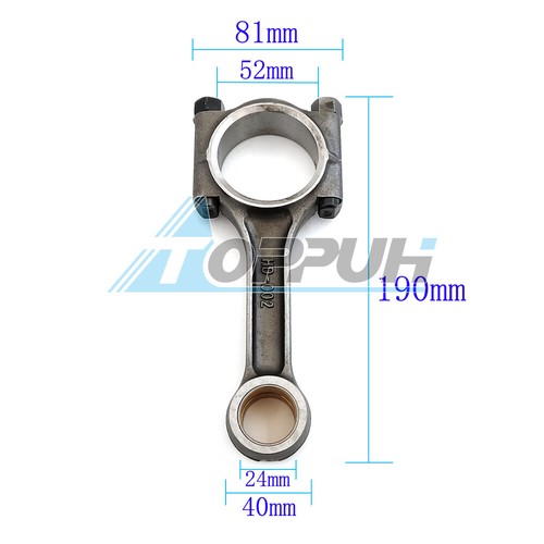 Nueva varilla de conexión para N844 N844L N844T New Holland 1920 T1530 220 mm - Imagen 2 de 6