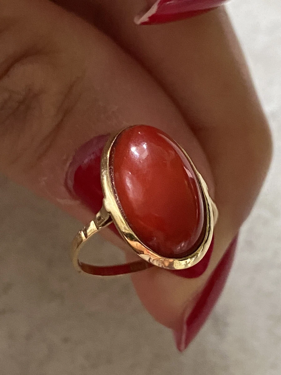 Anello corallo sale