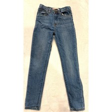 Levis Kids 720 High Rise Super Skinny Jeans Medium Wash Blue Size 10