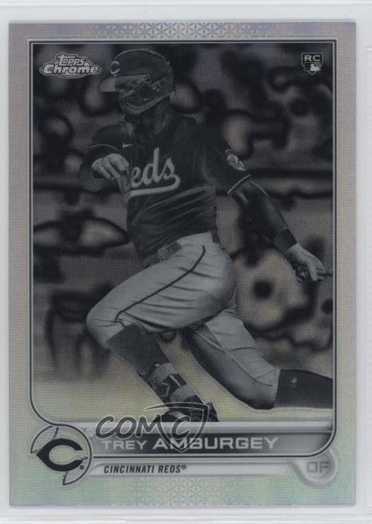 2022 Topps Chrome Negative Refractor Trey Amburgey #61 o6b