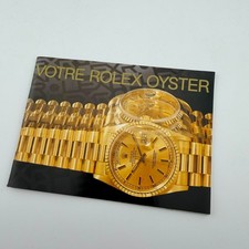 rolex your rolex oyster Booklet Booklet 579.5...