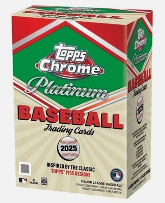 2025 TOPPS CHROME PLATINUM BASEBALL VALUE BLASTER BOX
