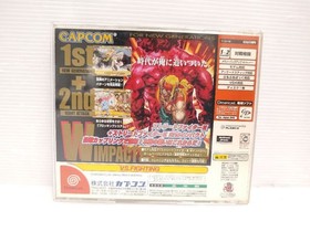 instructimanual Dreamcast Street Fighter 3 W Impact Japan ha