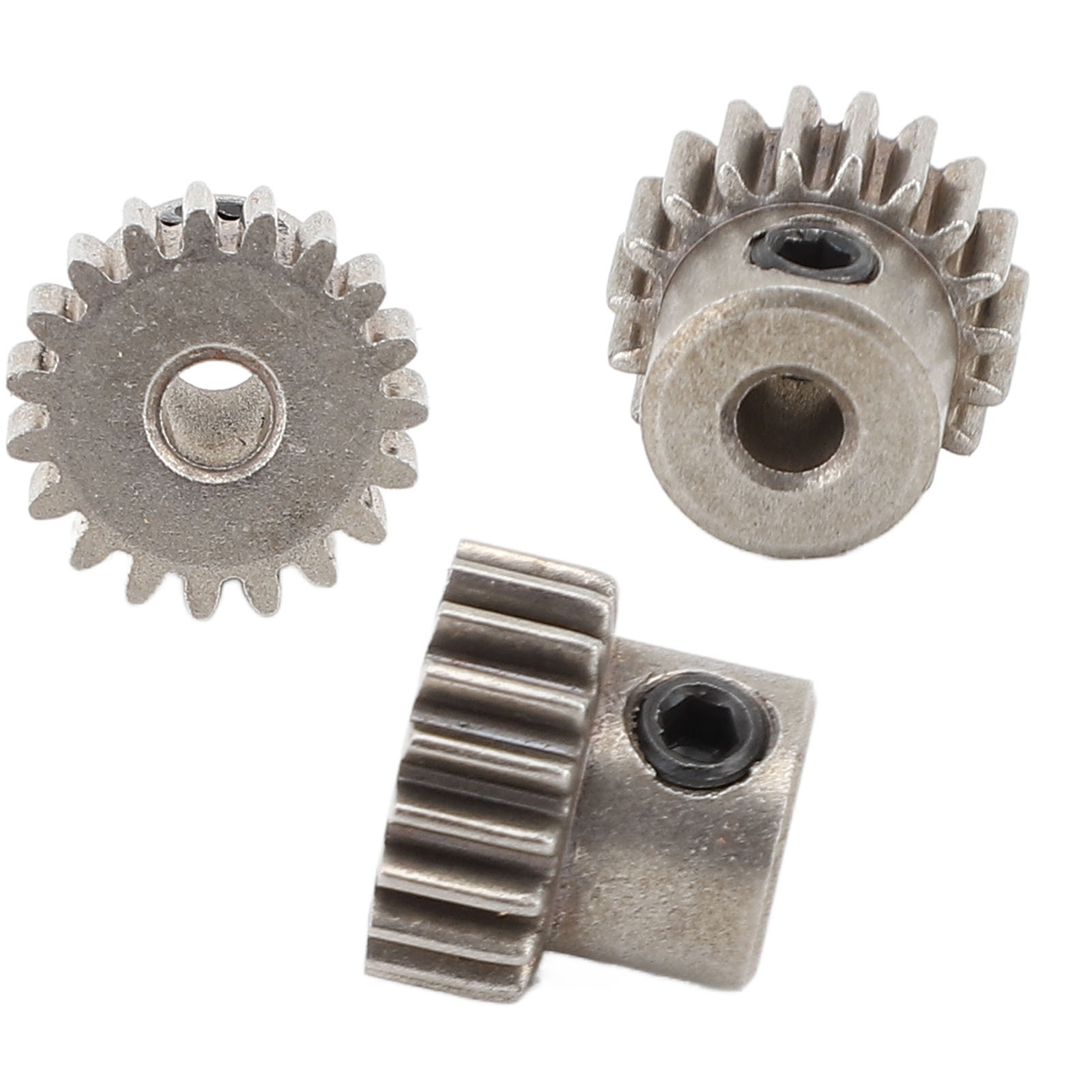 ˜3PCS RC Car Motor Gear M0.6 3.175mm Bore Steel Powder Alloy Pinion Motor Gear