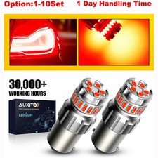 1-10set 1156 Ba15s P21w Led Car Light Red Reverse Turn Signal Bulb Lamp 12v