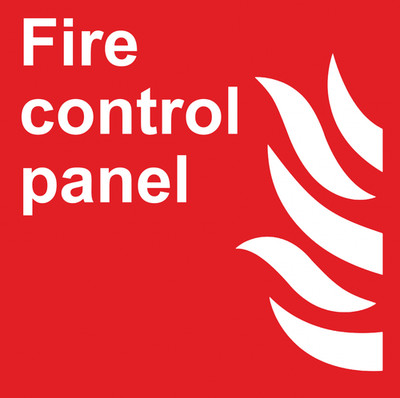 Feuerwehrzentrale Notfall Gesundheit & Sicherheit Schild Hinweis Aufkleber Sticker außen