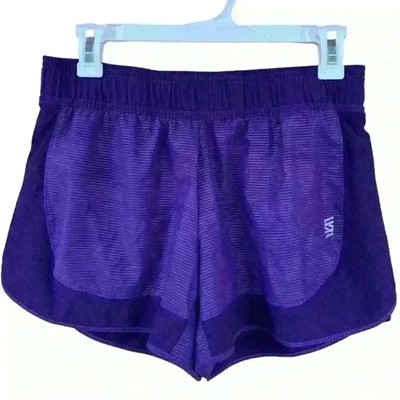 Second Skin Women s Size Small Purple Running Shorts Lined Built in underwear