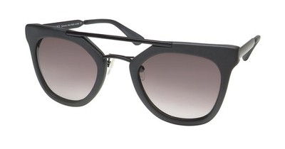 NEW LIEBESKIND BERLIN 10559 SUNGLASSES 50-25-140 BLACK PLASTIC CAT EYE WOMENS