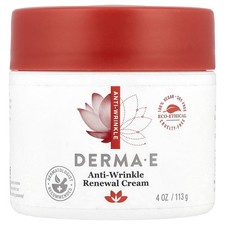 Derma E Anti-Wrinkle Renewal Cream 4 oz 113 g Cruelty-Free, EcoFriendly,