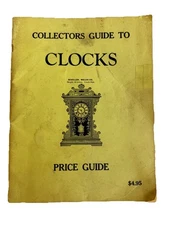 1973 Vintage Collectors Guide to Clocks Price Guide With Images Of Clock Styles
