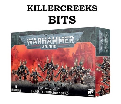 Warhammer 40K Chaos Space Marines Terminator Squad Bits Bitz Multi Listing