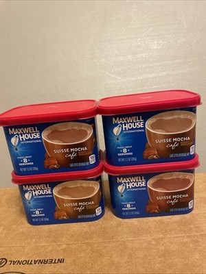 Pack of 4: Maxwell House International Suisse Mocha Cafe 7.2 oz