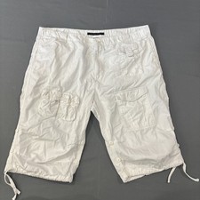 Vintage Y2K Sean John Khaki Cargo Baggy Shorts Summer Rap Hip Hop 2000  s 42  