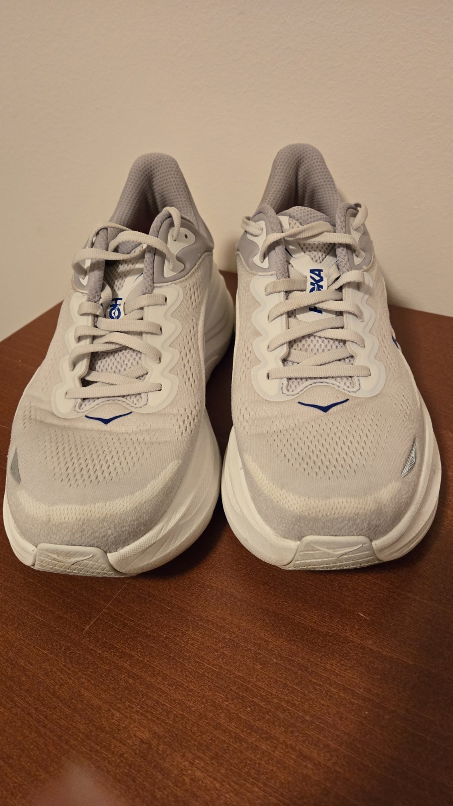 Hoka Bondi 9 COSMIC GRAY RUNNING SHOES MENS SZ 12 D VERY NICE!  thumbnail 2