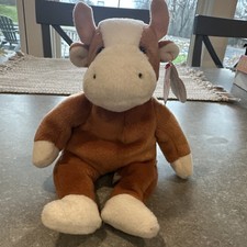 TY Beanie Baby Bessie The Cow Style 4009 With Tag Errors 1995. Will Hear Offers