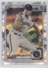 2020 Bowman Chrome Prospects Atomic Refractor Nick Bennett #BCP-140 fm0