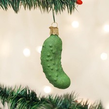 Old World Christmas - Glistening Pickle - 28093
