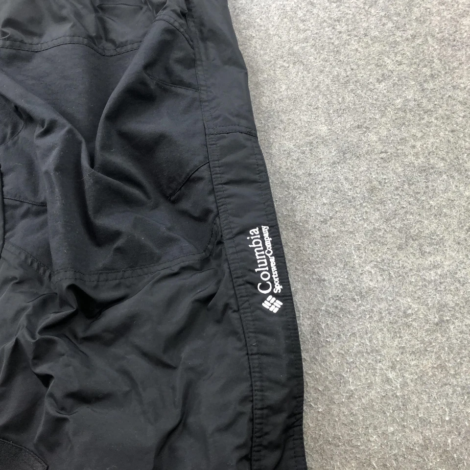 Columbia Pantalones de Nieve Para Hombres XXL Negro Aislado Esquí Babero Tirantes Invierno Foto 4 de 4
