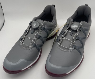 ADIDAS GOLF ADIPOWER BOOST Boa Grey/Maroon Golf Sneaker Women s US 10 NWT