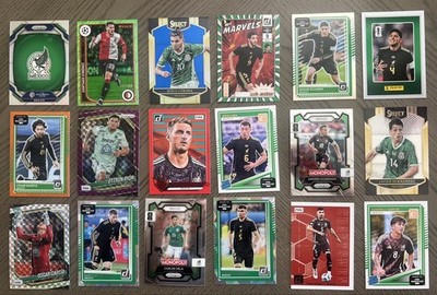 Mexico Soccer Stars, Legends & RC Lot (18) Santi /399 Huerta /199 Corona /299 +