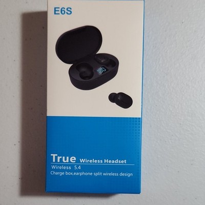 E6S True Wireless Bluetooth 5.4 In-Ear Earbuds, Multiple Colors