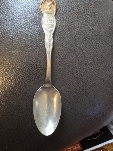 VINTAGE PAT FEB 23,1915 WM ROGERS & SON AA SILVERPLATE NEW JERSEY SOUVENIR SPOON