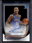 2025-26 Bowman Jaylin Williams Chrome Auto Autograph #BCA-JI Thunder