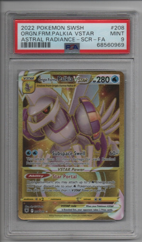 Origin Forme Palkia VSTAR graded PSA 9 for sale on eBay