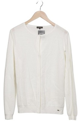 Escada Strickjacke Damen Cardigan Jacke Gr. L Weiß #jy1bf7t