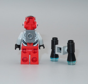 LEGO Space Galaxy Squad Sidekick robot jetpack red minifigure 70708 70702