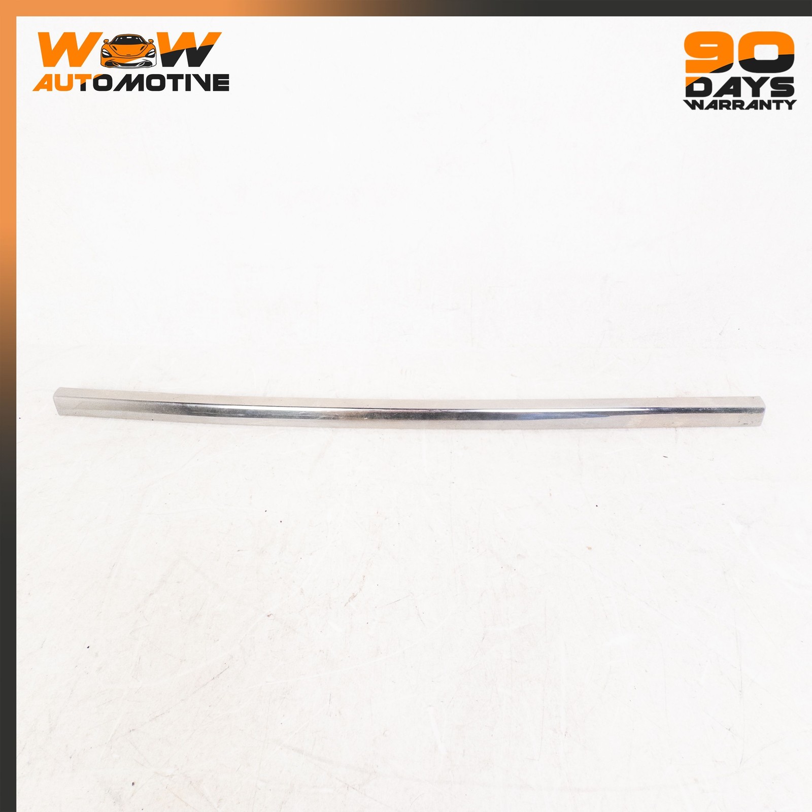 07-11 BENTLEY CONTINENTAL GTC LEFT RIGHT BUMPER MOLDING SEAL TRIM STRIP SET OEM
