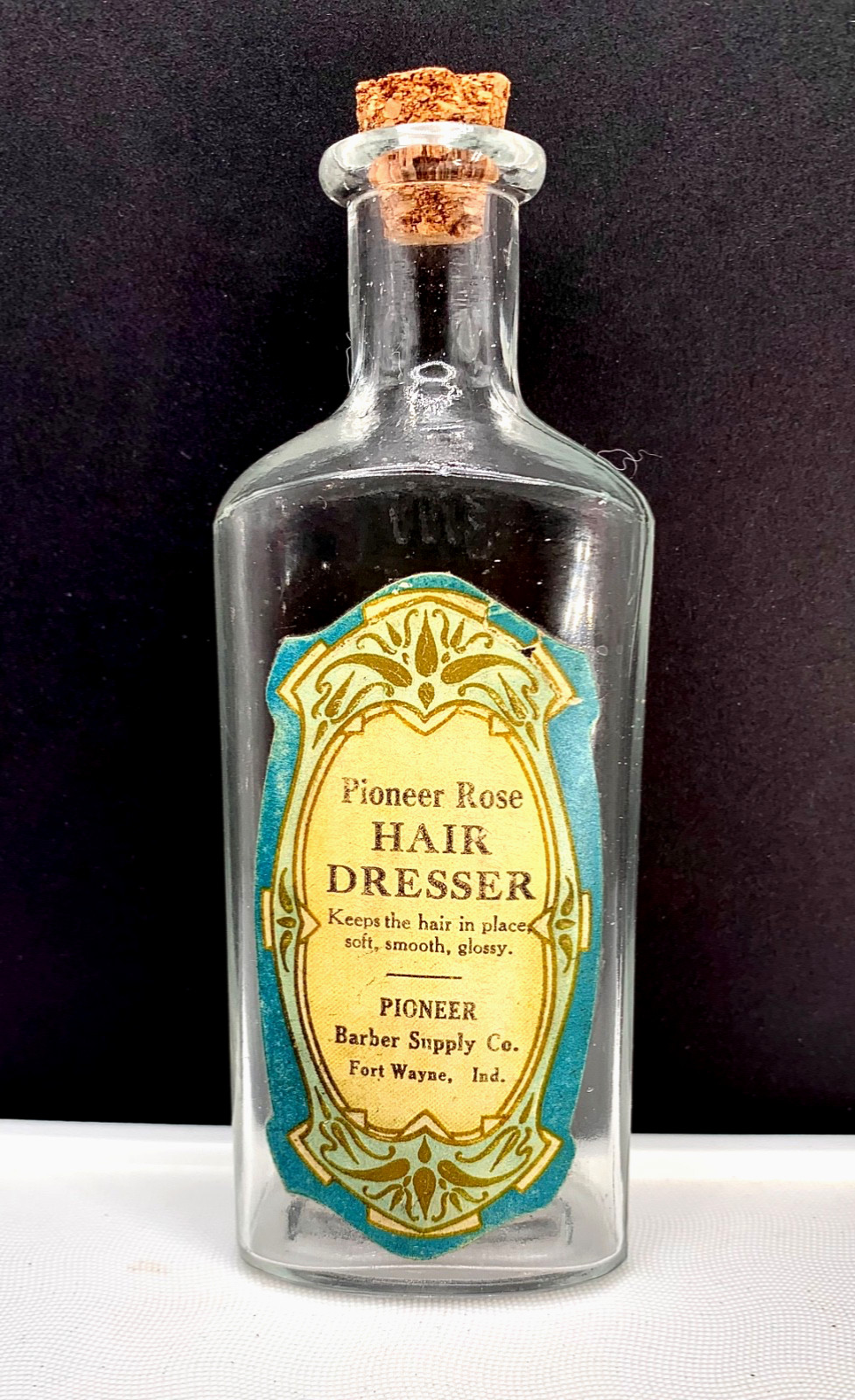 Ful!   Antique &lsquo;pioneer Rose&rsquo;, Perfumed Hair Dressing.  