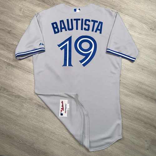 JOSE BAUTISTA Team Issue Toronto Blue Jays Jersey 44 Majestic Authentic Pro Cut